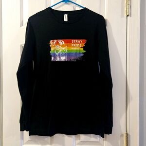 Black Stray Pride Long Sleeve Shirt